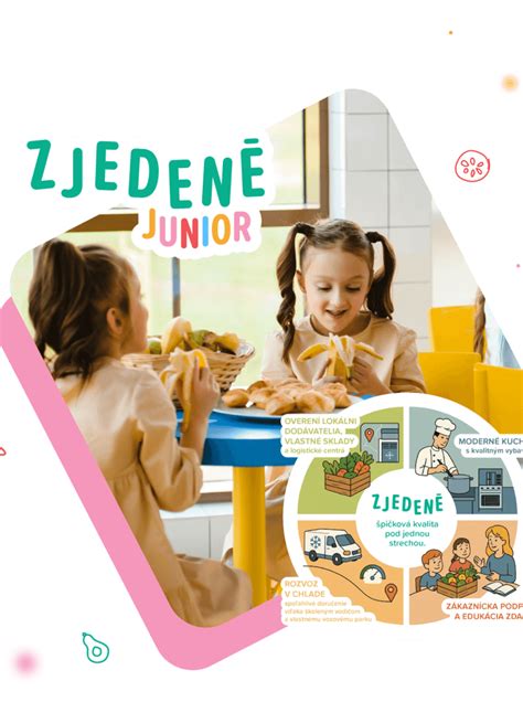 Ilustrácia zdravej a vyváženej stravy pre deti