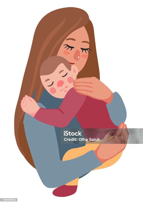 Obrázok matky s dojčaťom, symbolizujúci puto a blízkosť