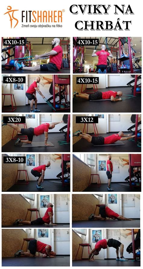Cviky na posilnenie chrbtových svalov