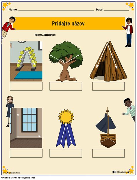 Príklad farebného rozvrhu s obrázkami