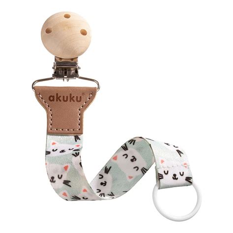 Ilustrácia bábätka s dreveným klipom na cumlík