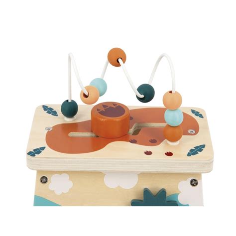 Drevená manipulačná hračka pre rozvoj motoriky
