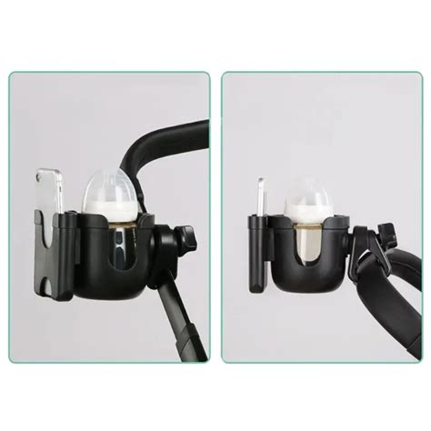 Detailný pohľad na plastový držiak na kočík 2v1