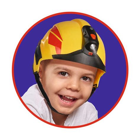 Ilustrácia detskej hlavy s ochrannou prilbou