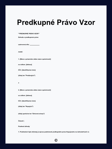 Predkupné právo spoluvlastníka