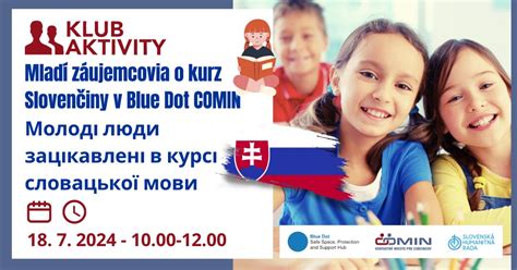 Jazykový kurz slovenčiny pre deti