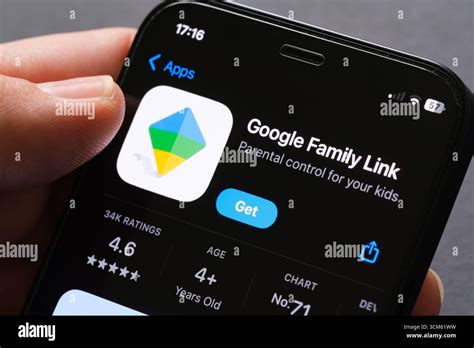 Schéma nastavení rodičovskej kontroly v Google Family Link
