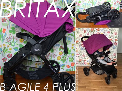 Infografika s kľúčovými vlastnosťami a technickými parametrami kočíka Britax B-AGILE 4 Plus
