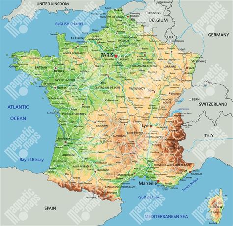 Mapa Francúzska s vyznačeným departementom Alpes-de-Haute-Provence