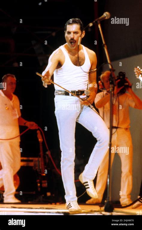 Freddie Mercury na koncerte Live Aid