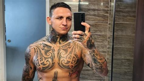 Gábor Boráros počas zápasu v organizácii RFA