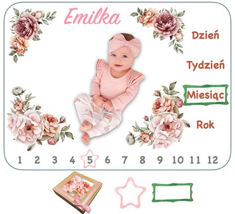 Ukážka personalizovaného fotoalbumu s vyšívaným menom dieťaťa