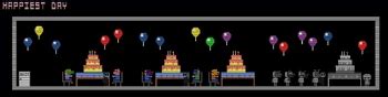 Reprezentácia duše Cassidy v Happiest Day minigame