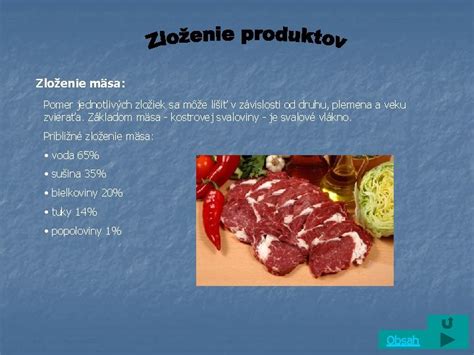 Zloženie mäsa a zeleniny v detskom guláši