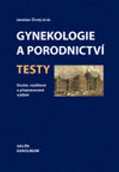 obálka knihy s testy z gynekologie a porodnictví