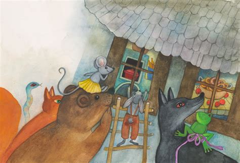 Ilustrácia k detskej knihe Hany Koškové