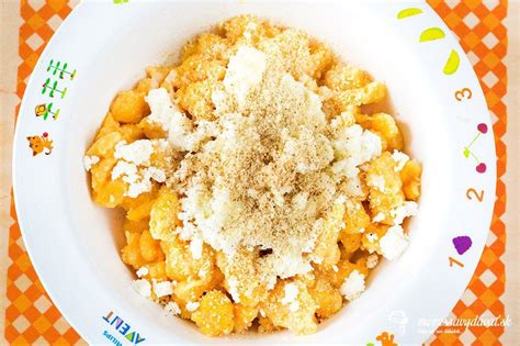 Mrkvové halušky pre deti