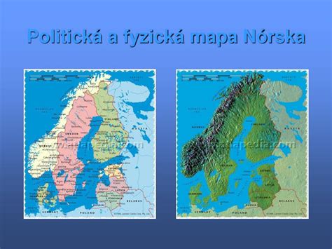 Mapa Nórska s vyznačenými dejiskami ZOH 1952