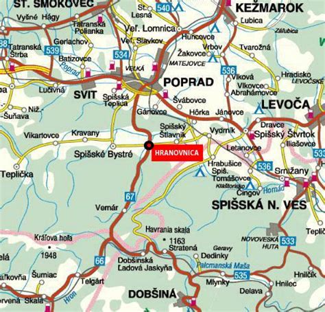 Mapa okolia hotela Donat v Zadare