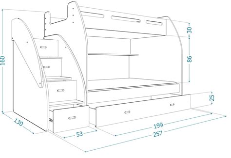 Rozmery detskej postele IKEA KRITTER