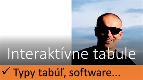 Tabuľka porovnávajúca rôzne typy interaktívnych tabúľ