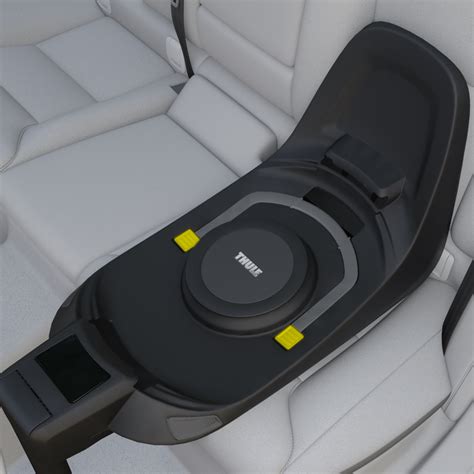Schéma inštalácie autosedačky Thule Alfi pomocou ISOFIX