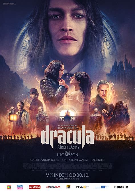 Plagát k muzikálu Dracula s Ivetou Bartošovou