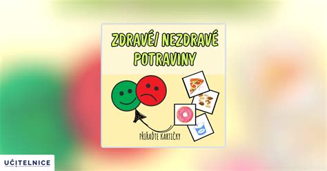 Infografika o zdravých a nezdravých potravinách pre deti