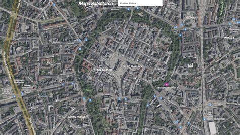 Mapa s vyznačenými ulicami Nesporova, Narcisova a Kalvária v Košiciach