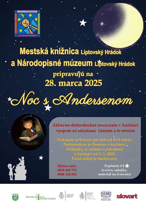 Noc s Andersenom v knižnici