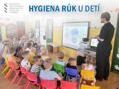 Infografika o dôležitosti hygieny v predškolských zariadeniach