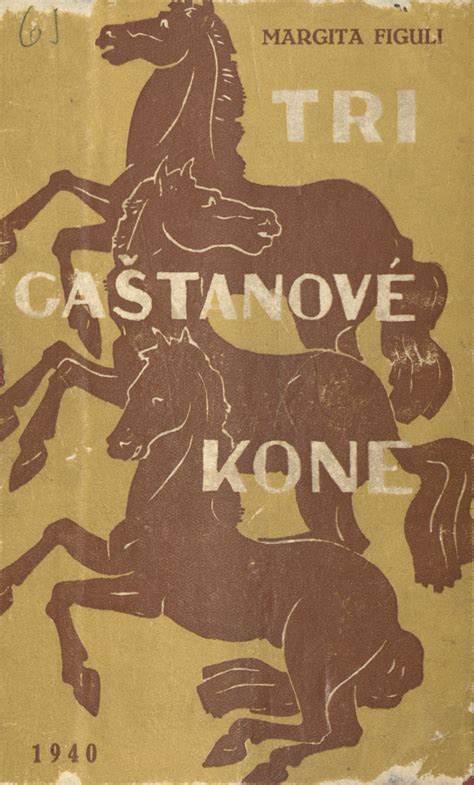 Obálka knihy Tri gaštanové kone