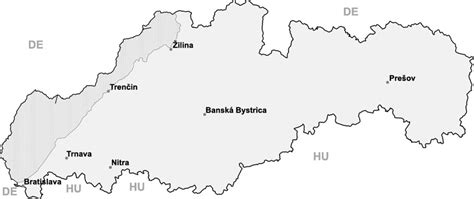 Mapa Slovenského raja s vyznačenou trasou k Klauzam