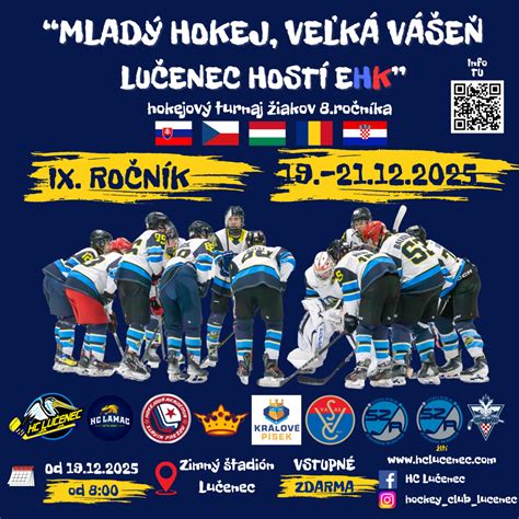 Hokejový zápas HC Lučenec