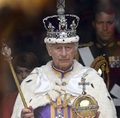 Kráľ Karol III. počas Trooping the Colour