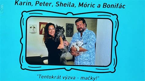 Karin Majtánová s rodinou a mačkami