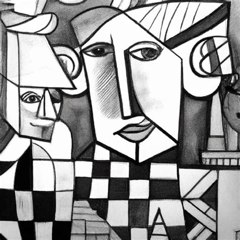 Monochromatická maľba Pabla Picassa