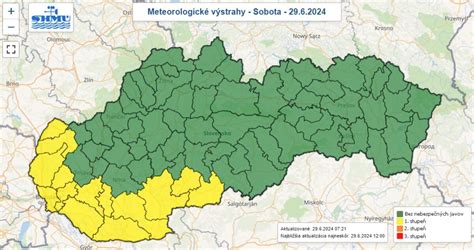 Mapa s odporúčanými teplotami pre pobyt vonku s deťmi