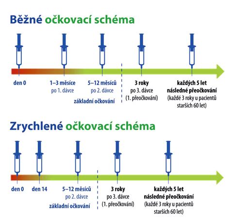 Schéma očkovania proti ovčím kiahňam