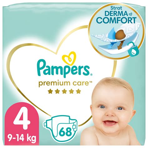 Ilustrácia jemných plienok Pampers Premium Care