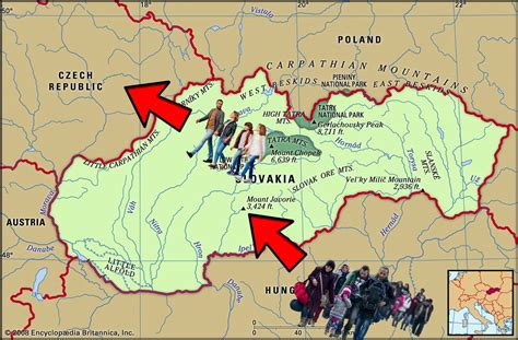 Mapa slovanských národov