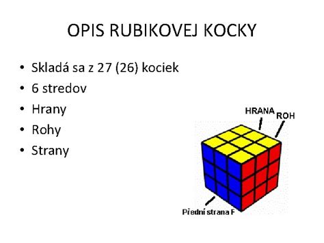 Štruktúra Rubikovej kocky