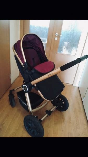 Kombinovaný kočík Gmini Grand v prevedení Fuchsia