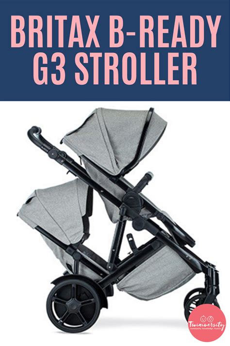 Schéma kočíka Britax B-READY s prídavným sedadlom