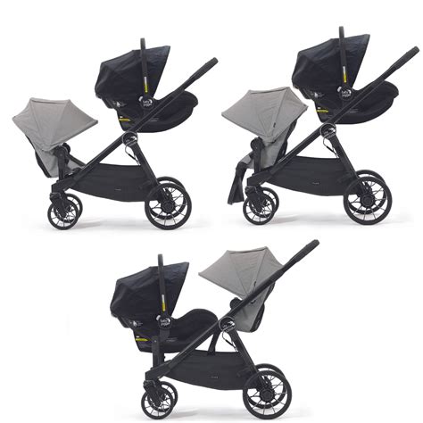 Detaily montáže sedadiel a vaničiek na konštrukciu Baby Jogger City Select