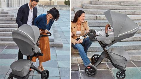 Dizajn kočíka Stokke Xplory s dieťaťom