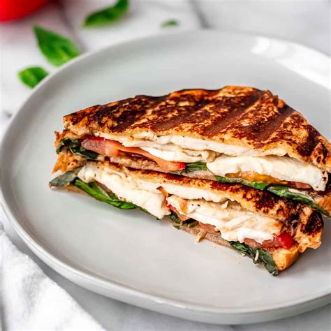 Obrázok fit caprese panini