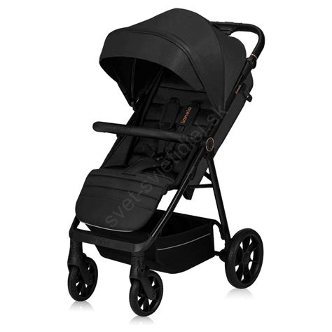 Športový kočík Lionelo Sport Natt black onyx