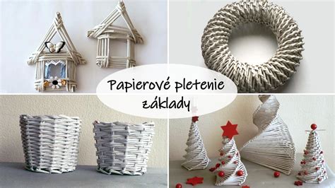 Schéma prípravy dna pre papierové pletenie