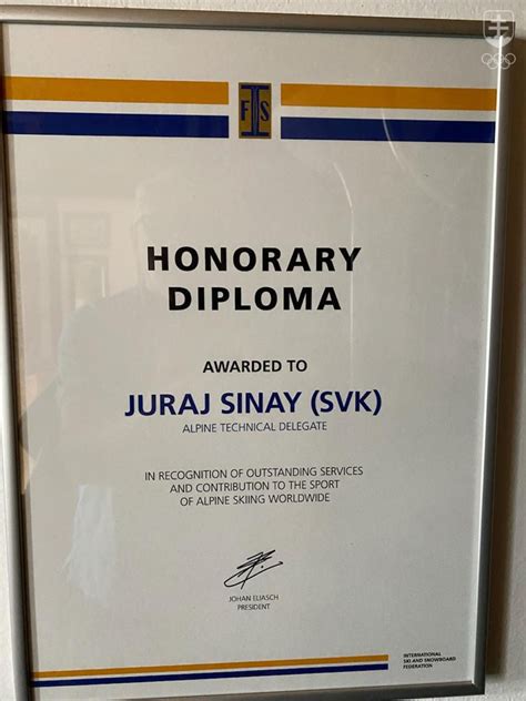 Portrét profesora Juraja Sinaya